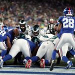 Eagles run signature play four straight times vs. Giants