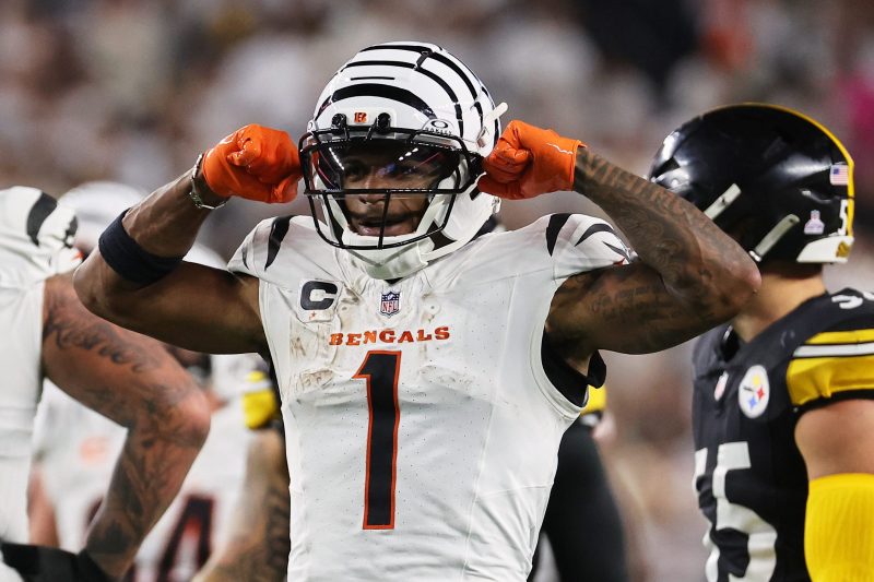 Ja’Marr Chase makes Bengals history in 33-31 win over Steelers